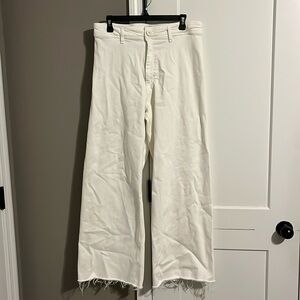 Zara The High Rise Marine Straight Jeans - Size 12